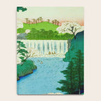 âThe Great Waterfallâ Utagawa Hiroshige Vintage Japanese Woodblock Print East Asian Cultural Antique Art  Notebook Gallery Image 4