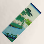 âThe Great Waterfallâ Utagawa Hiroshige Vintage Japanese Woodblock Print East Asian Cultural Antique Art  Yoga Mat Gallery Image 1