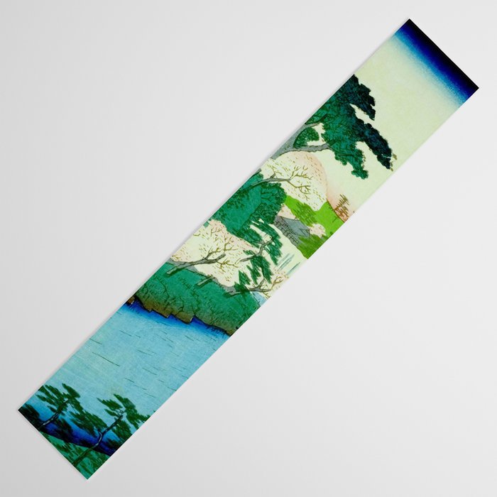 âThe Great Waterfallâ Utagawa Hiroshige Vintage Japanese Woodblock Print East Asian Cultural Antique Art  Table Runner Gallery Image 3