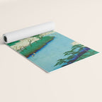 âThe Great Waterfallâ Utagawa Hiroshige Vintage Japanese Woodblock Print East Asian Cultural Antique Art  Yoga Mat Gallery Image 2