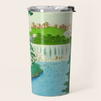 âThe Great Waterfallâ Utagawa Hiroshige Vintage Japanese Woodblock Print East Asian Cultural Antique Art  Travel Mug Gallery Image 2