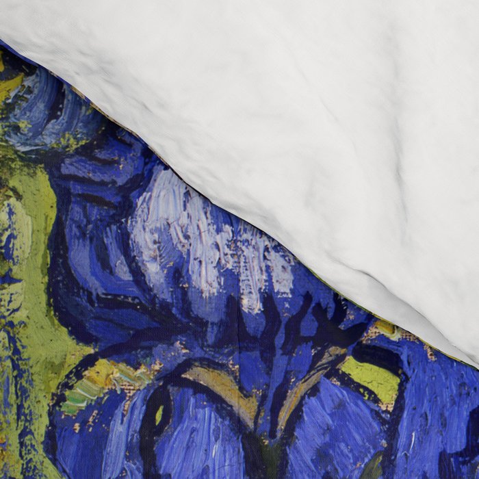 Irises by Vincent van Gogh Comforter Gallery Image 4