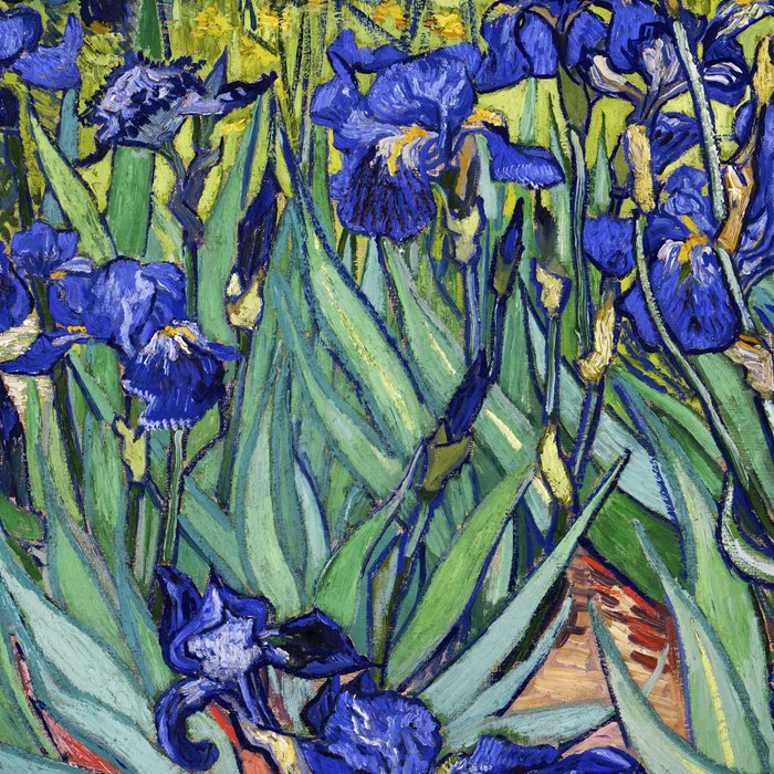 Irises by Vincent van Gogh Coffee Mug Gallery Image 2