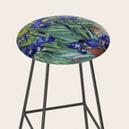 Irises by Vincent van Gogh Stool Gallery Image 2