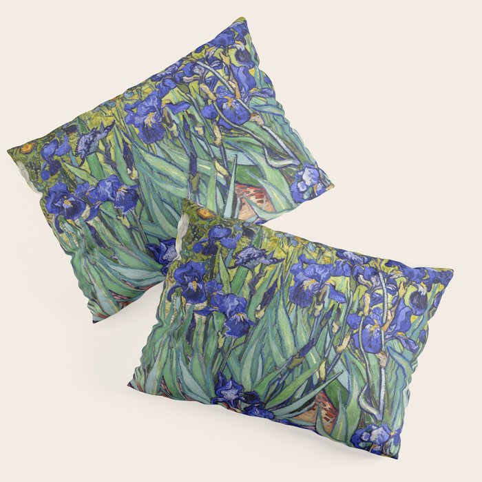 Irises by Vincent van Gogh Pillow Sham Gallery Image 3