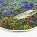 Irises by Vincent van Gogh Bath Mat Gallery Image 3