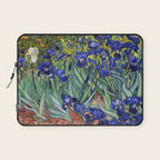 Irises by Vincent van Gogh Laptop Sleeve Gallery Image 1