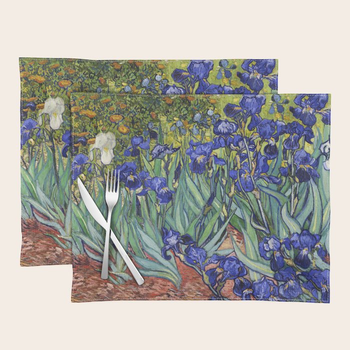 Irises by Vincent van Gogh Placemat Gallery Image 1