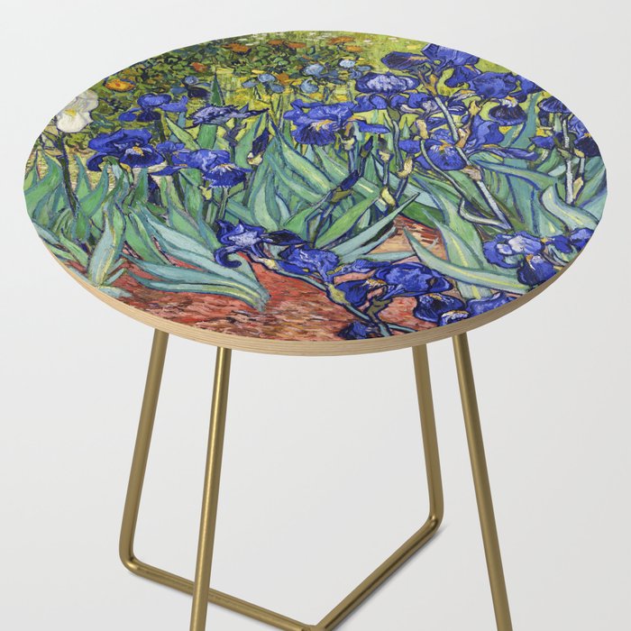 Irises by Vincent van Gogh Side Table Gallery Image 2