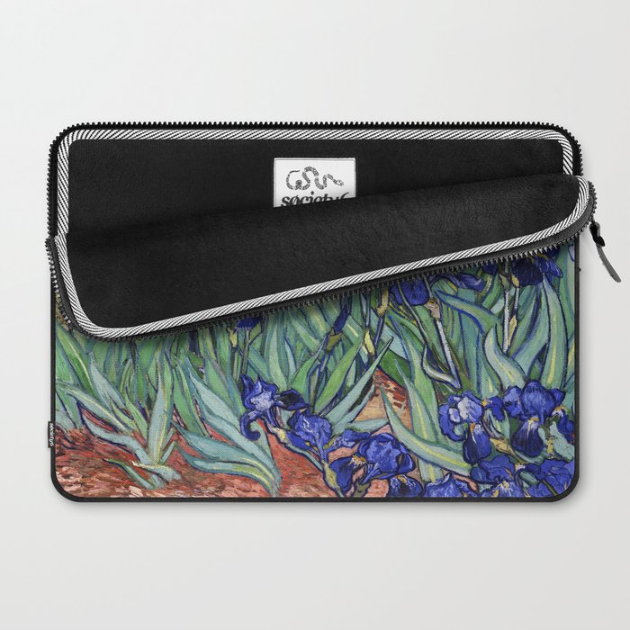Irises by Vincent van Gogh Laptop Sleeve Gallery Image 2