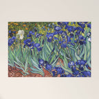 Irises by Vincent van Gogh Welcome Mat Gallery Image 1
