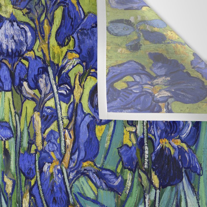 Irises by Vincent van Gogh Wall Tapestry Gallery Image 3