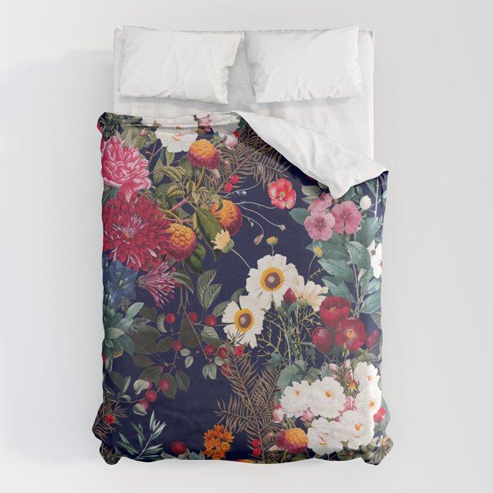 Midnight Garden VI Duvet Cover Gallery Image 6
