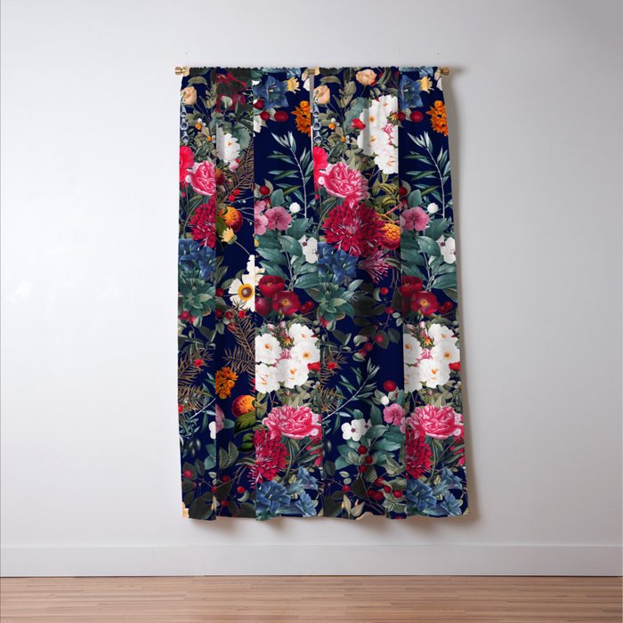 Midnight Garden VI Window Curtain Gallery Image 3