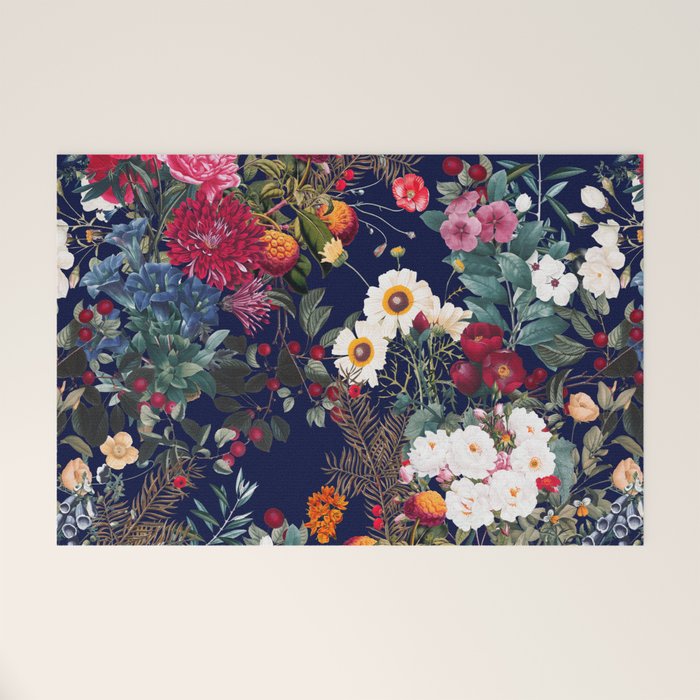 Midnight Garden VI Welcome Mat Gallery Image 1