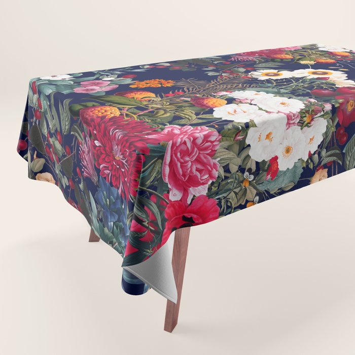 Midnight Garden VI Tablecloth Gallery Image 1