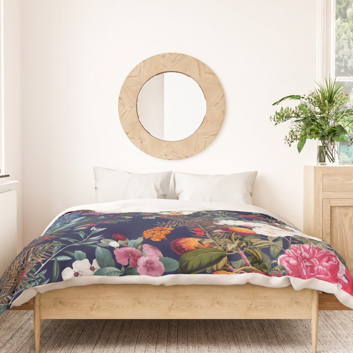 Midnight Garden VI Duvet Cover Gallery Image 3