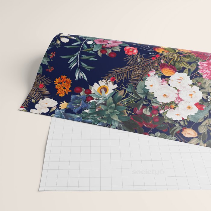 Midnight Garden VI Wrapping Paper Gallery Image 2