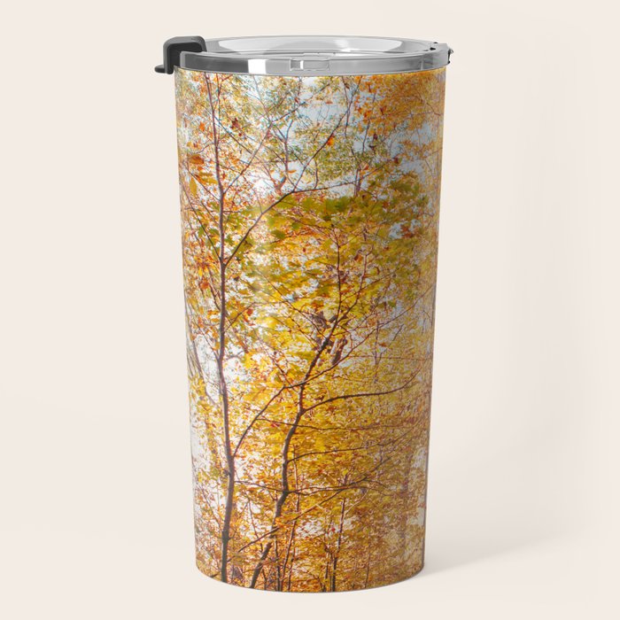Autumn Glory - Nature, Fall Forest Landscape Photography Travel Mug Gallery Image 3