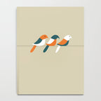 Birds on wire Notebook Gallery Image 4