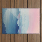 Mountains Outdoor Rug Gallery Image 1