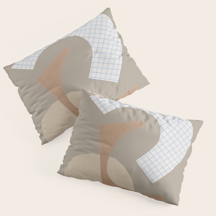 Three Shapes #1 Pillow Sham Gallery Image 3