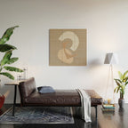 Three Shapes #1 Wood Wall Art Gallery Image 2