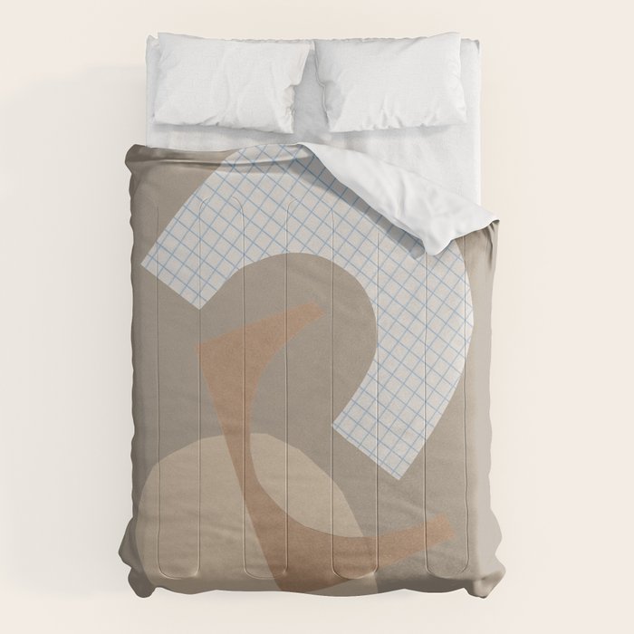 Three Shapes #1 Comforter Gallery Image 6