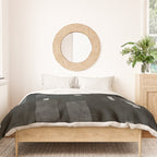 Silver and Black Urban Charcoal Spires Duvet Cover Gallery Image 3