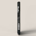 Silver and Black Urban Charcoal Spires iPhone Case Gallery Image 2