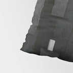 Silver and Black Urban Charcoal Spires Pillow Sham Gallery Image 4