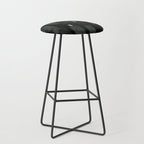 Silver and Black Urban Charcoal Spires Stool Gallery Image 1