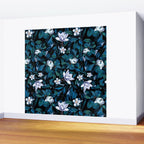 Moon Night Flowers Wall Mural Gallery Image 2