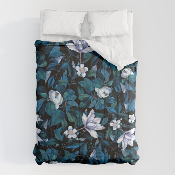 Moon Night Flowers Comforter Gallery Image 6