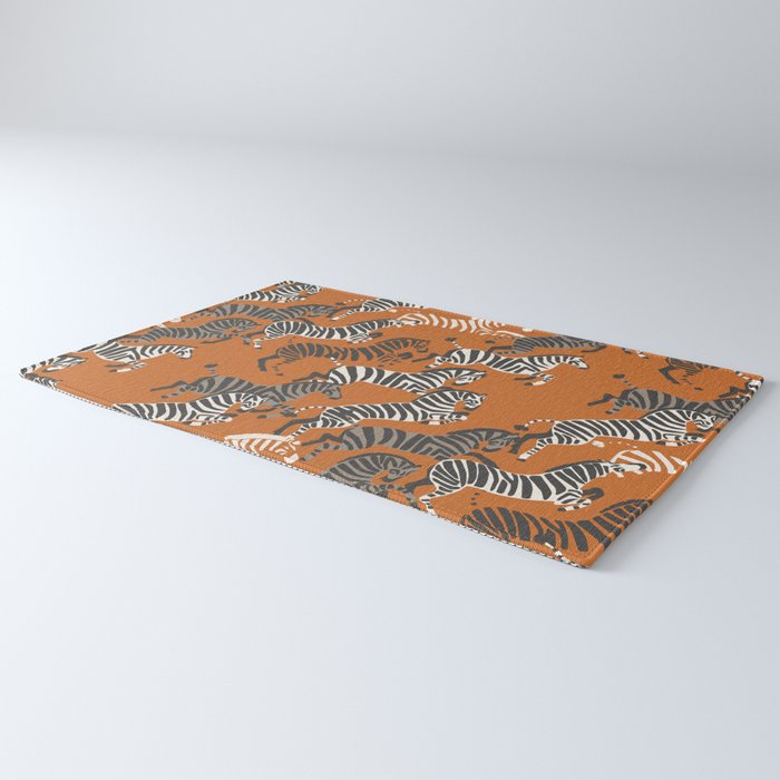 Zebra Race Rug Gallery Image 3