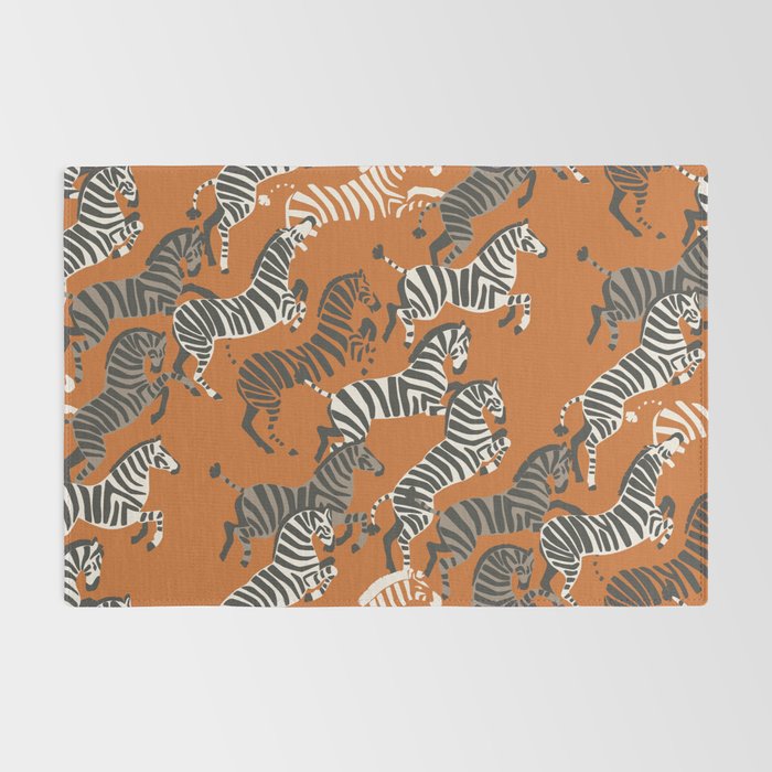 Zebra Race Rug Gallery Image 2