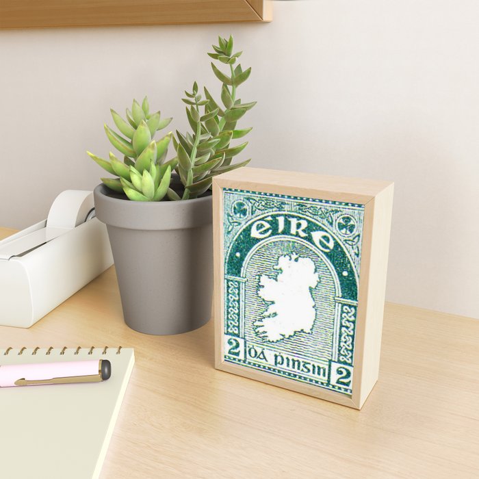 Ireland Postage Stamp Mini Art Print Gallery Image 2