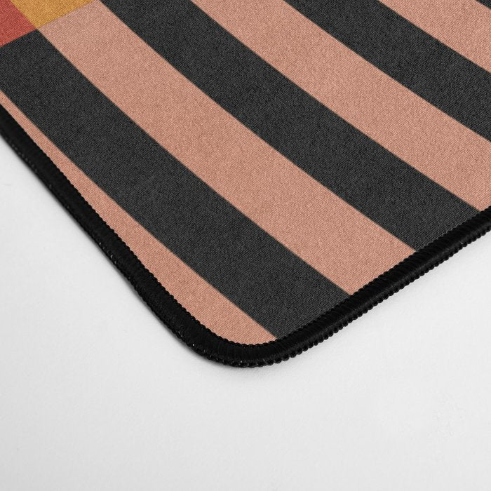 lines and shapes 1 abstract geometric Desk Mat Gallery Image 4