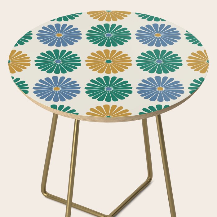 Retro Summer Daisies X Side Table Gallery Image 2