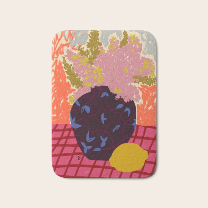 LILACS Bath Mat Gallery Image 1