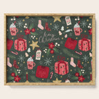 Merry Christmas Serving Tray Gallery Image 1