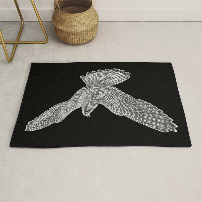 Peregrine Falcon Rug Gallery Image 1