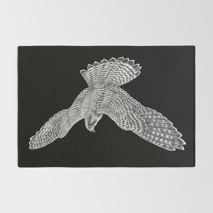 Peregrine Falcon Rug Gallery Image 2