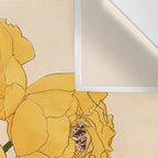 Bouquet Gift Yellow Wall Tapestry Gallery Image 3
