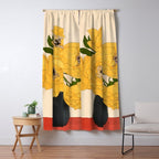 Bouquet Gift Yellow Window Curtain Gallery Image 5