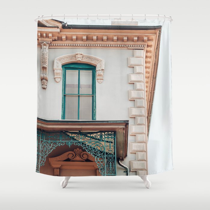 Facade Shower Curtain Gallery Image 1