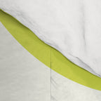 Bauhaus Mid Century Modern Geometric III Lime Green Comforter Gallery Image 4