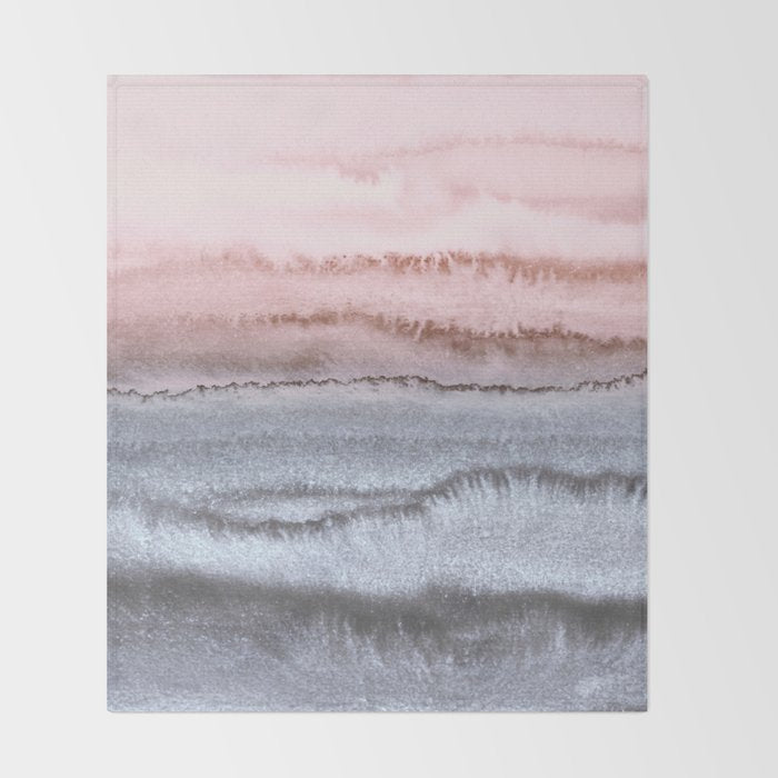 WITHIN THE TIDES - SCANDI LOVE Throw Blanket Gallery Image 2
