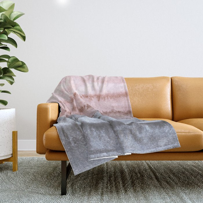 WITHIN THE TIDES - SCANDI LOVE Throw Blanket Gallery Image 1
