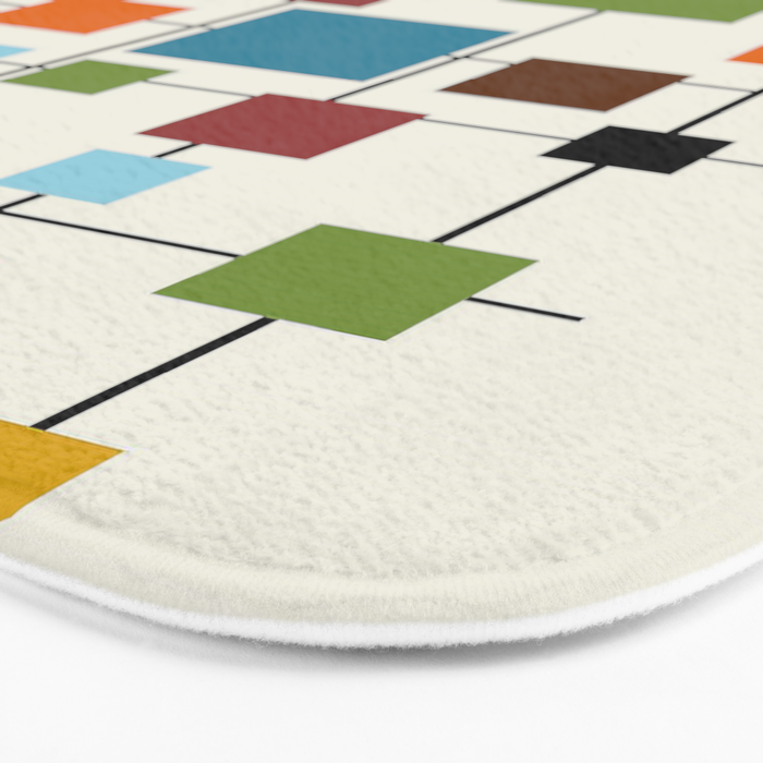 Mid-Century Modern Art 1.3 Bath Mat Gallery Image 3